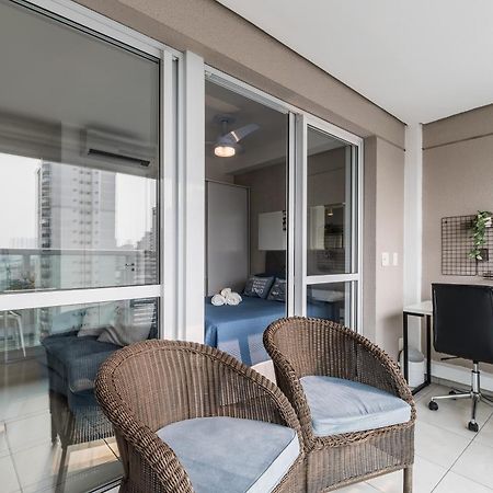 Estilo, Conforto E Vista Panoramica Ideal Para Trabalho Ou Lazer เซาเปาโล ภายนอก รูปภาพ