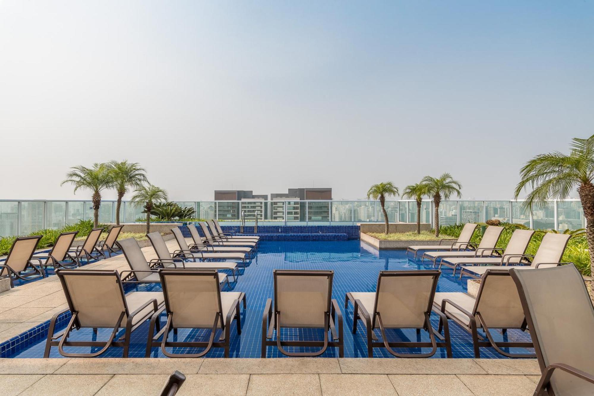 Estilo, Conforto E Vista Panoramica Ideal Para Trabalho Ou Lazer เซาเปาโล ภายนอก รูปภาพ