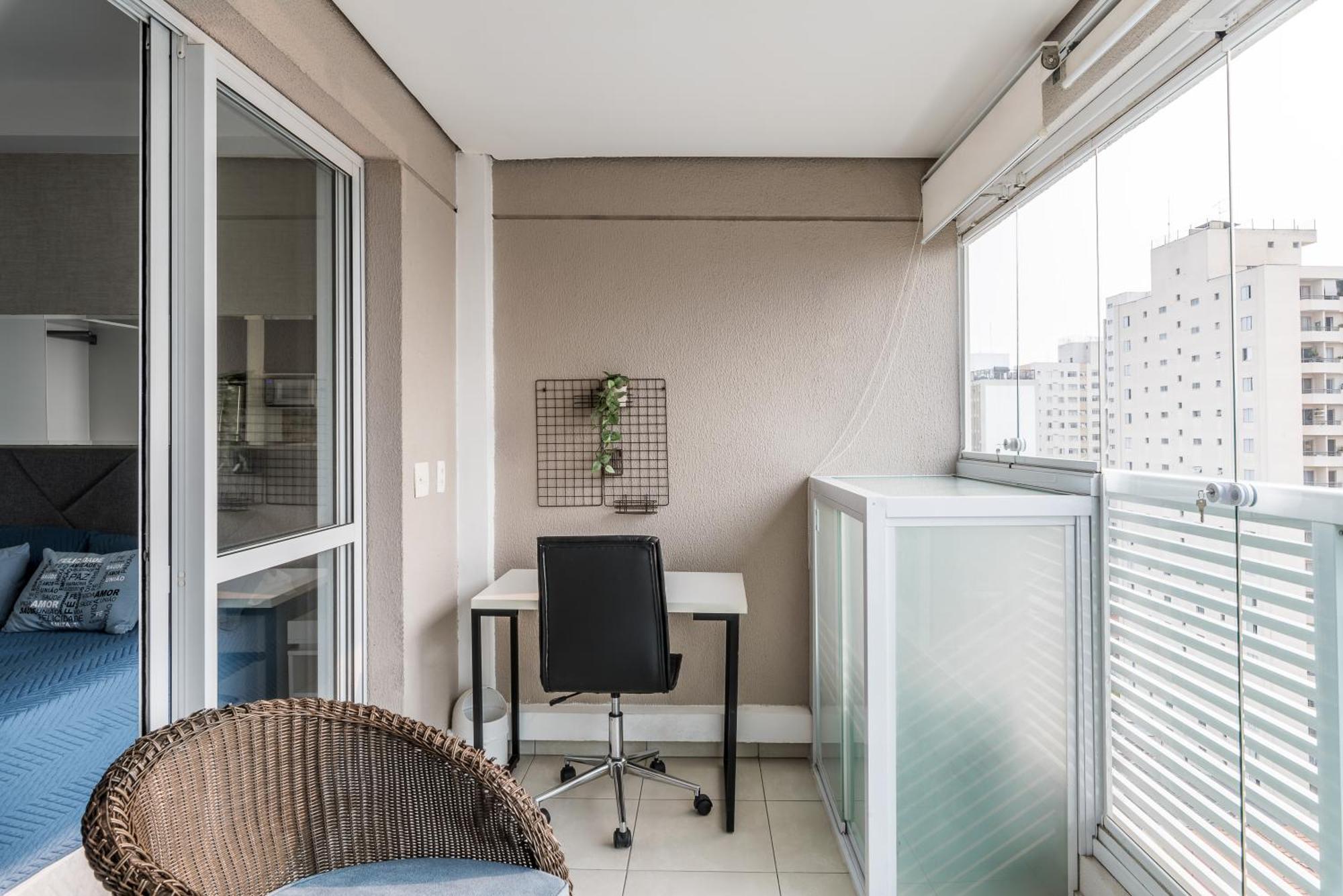 Estilo, Conforto E Vista Panoramica Ideal Para Trabalho Ou Lazer เซาเปาโล ภายนอก รูปภาพ