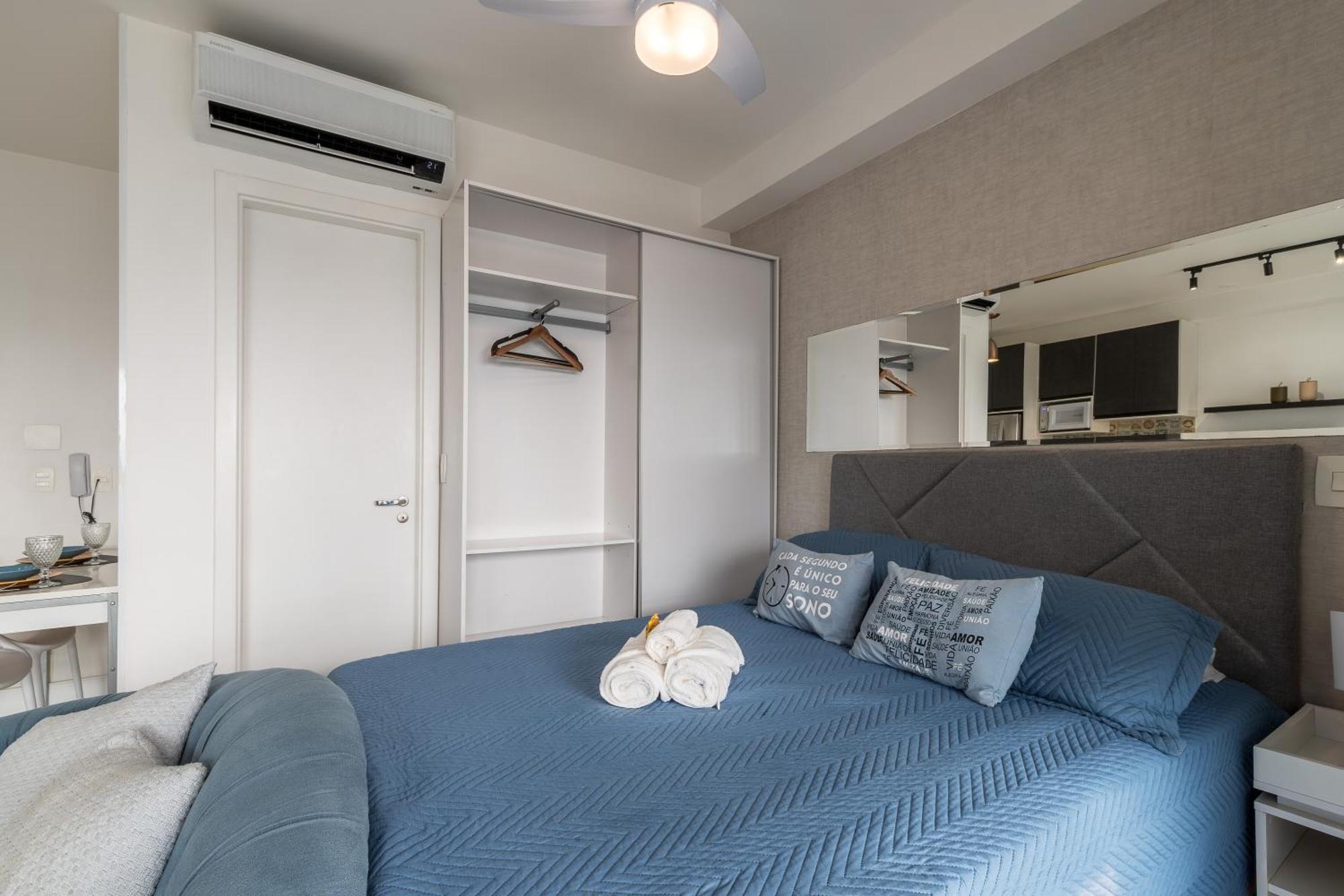 Estilo, Conforto E Vista Panoramica Ideal Para Trabalho Ou Lazer เซาเปาโล ภายนอก รูปภาพ