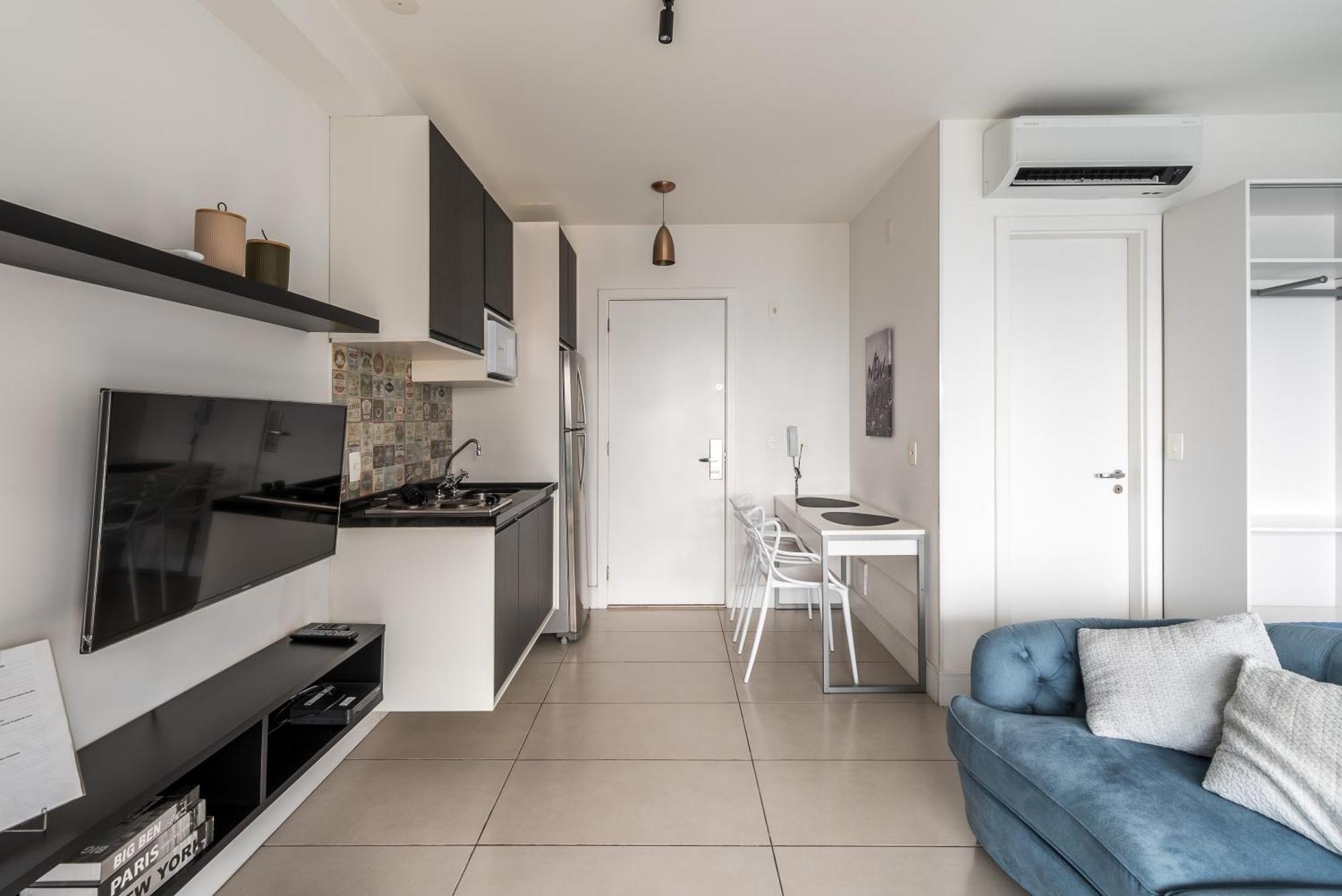 Estilo, Conforto E Vista Panoramica Ideal Para Trabalho Ou Lazer เซาเปาโล ภายนอก รูปภาพ