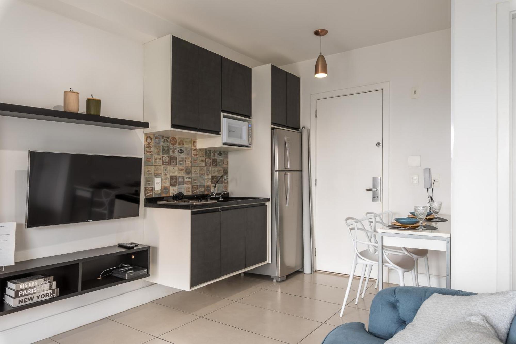 Estilo, Conforto E Vista Panoramica Ideal Para Trabalho Ou Lazer เซาเปาโล ภายนอก รูปภาพ
